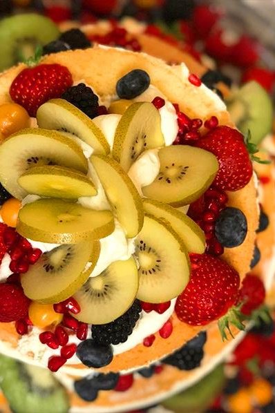 Obsttorte mehrstöckig