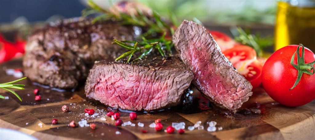 hochwertiges Fleisch medium